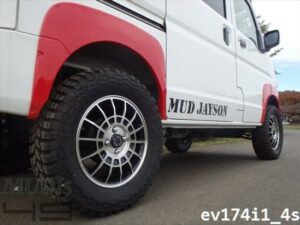 17系 エブリィ+OEM オーバーフェンダー9mm 10P 軽自動車車検対応 構造変更不要